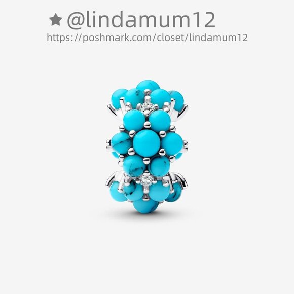 Pandora Turquoise-coloured Ocean Charm - Picture 2 of 5